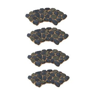 Dept 56 SLATE STONE PATH CURVED Section 56 52767 SET OF 4 Snow Village