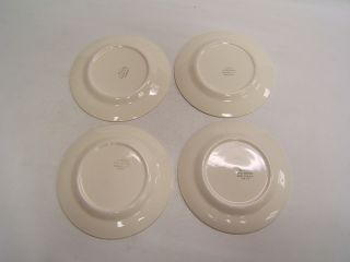 WS George China Derwood Set 4 Bread Butter Plates