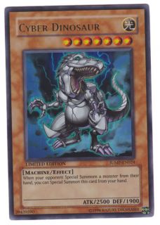 Cyber Dinosaur Yugioh Card Ultra RARE Jump EN024