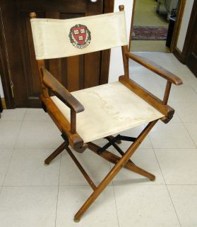 1940s/50s Harvard University Directors Chair, Very Well Made