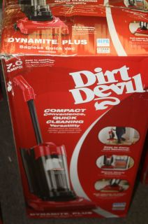 Dirt Devil Dynamite Bagless Upright Vacuum Cleaner 25 ft Cord 7 Amps