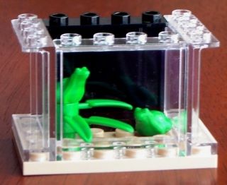 Lego Custom Frog Aquarium Animals Plants Pet Shop Friends Pet Shop