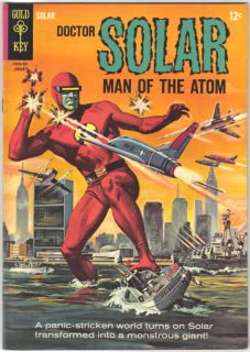 Doctor Solar Comic Book 10 Gold Key 1965 VFN VFN