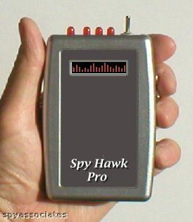 Spy Hawk Handheld Wire Tap Bug Detector GPS Sweep Unit