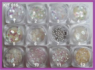 Bride Collection for Nail Art Decoration Shipped from USA