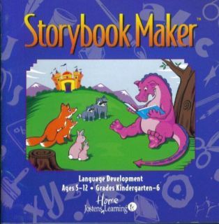 Storybook Maker PC CD Kids Language Development Tool
