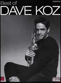 best of dave koz sax saxaphone sheet music book