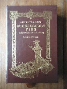 Easton Press Mark Twain The Adventures of Huckleberry Finn Deluxe
