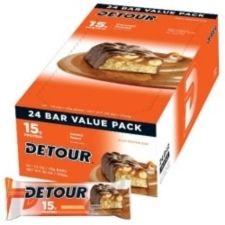 Detour Caramel Peanut 15g Whey Protein Bars 1 5 oz 43g 108 bars