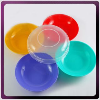 Colorful Bowl Set Plastic Bowl Children Bowl 4 Bowls