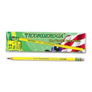 12 Dixon Ticonderoga Woodcase Pencils B 1