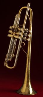  martin committee trumpet upturned dizzy gillespie bell perfect valves
