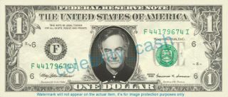 Neil Diamond One Dollar Bill Mint