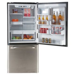 GE 20.7 Cu. Ft. Bottom Freezer Refrigerator Stainless Steel 220V