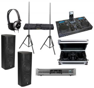 Cortex DMIX 600 DJ iPod Mixer 2 GVX 215 15 Speakers Behringer EPQ2000