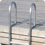  3 Step Standard Aluminum Dock Ladder