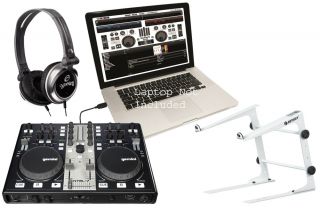 Gemini DJ Cntrl 7 Laptop MIDI Controller $60 White Laptop Stand