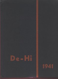 Deshler Oh High School Yearbook 1941 Ohio