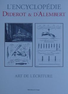 Diderot DAlembert Calligraphy Writing Script Scribes