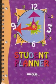 Student Planner Success by Design Inc Like New Condtion Copyright 2011