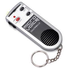Micro Voice 2™ Digital Recorder w LED Light by One World