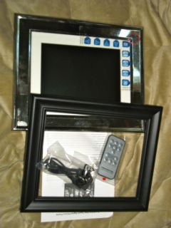  Edge Touch Digital Picture Frame w Remote and Changeable Frame