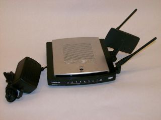  Cisco WRT350N 4 Port Gigabit Wireless N NAS Storage Router