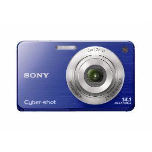 Sony Cyber Shot DSC W560 14 1 MP Digital Still Camera Blue