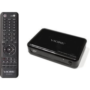 Viore ATB150V Digital Analog TV Converter Box w Learning Universal