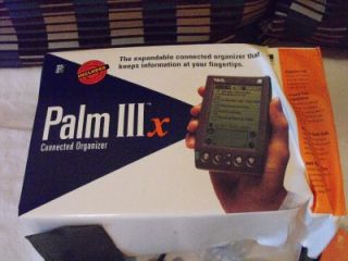 New Palm IIIX PDA Organizer System in Original Box