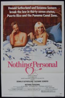 Nothing Personal 1980 Suzanne Somers Donald Sutherland