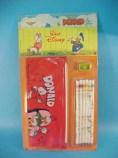Disney Donald Duck School Set Pencil Case in Blister B