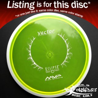 Eclipse Vector Glow in Dark Outer Ring 178g MVP Disc Golf