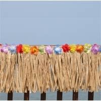  Tiki Tropical Hula Beach Party Deck Fringe Decoration Supplies