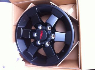 TRD Wheels 16 Black Brand New Set of 4 Tacoma FJ Cruiser Discontinued