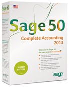 Sage 50 Peachtree 2013 Complete Accounting PCW32013RT 3 User Upgrade