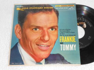  45rpm EP Record Frankie and Tommy Dorsey 1958 RCA EPA 5014 Orig