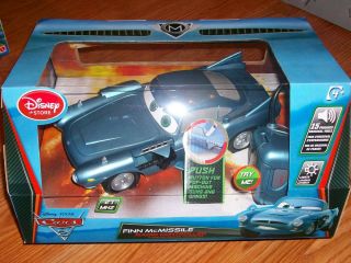 Disney Cars 2 Finn McMissile Transforming Remote Control RC Car by