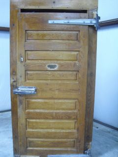 JAMISON COOLER DOOR ANTIQUE DOOR WINE CELLAR DOOR ICEBOX DOOR JAMISON