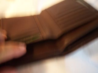 dopp double credit card brown all leather wallet quality value you can