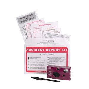 Keller Automotive Accident Report Kit with Disposable Camera