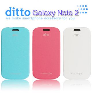 Samsung Galaxy Note 2 Ditto Flip Cover Case CR