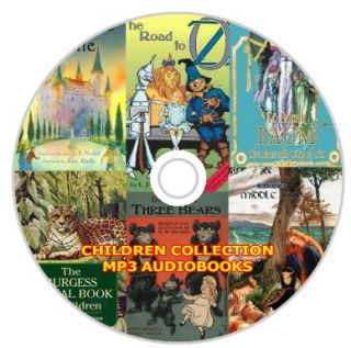 CHILDREN KIDS 80  AUDIO BOOKS 3 DVD SET~ 400 HOURS OF AUDIO & FREE