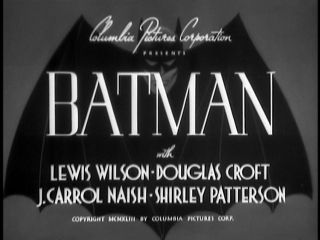  Serial Batman 1943 Lewis Wilson Douglas Croft on DVD