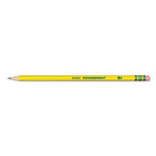 Dixon Ticonderoga Woodcase Pencil HB 2 Yellow Barrel DZ DIX13882