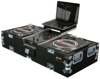  CGSBM10 2 Turntables/ 10 Mixer Case Battle 10 Inch DJ Mixer Coffin