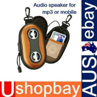 Doss Portable Speaker for iPod MP3 Cellphone Carry Case