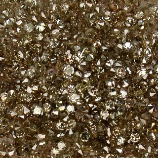 100 Untreated Loose Natural Brown Diamonds Round Select Size 0 9 1 1 1