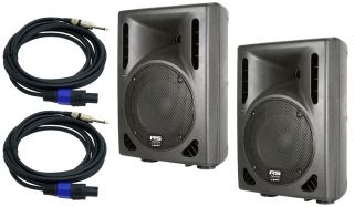 Pro Audio Gemini DJ RS 308 Passive 960W 8 PA Speakers $70 Speakon 1 4