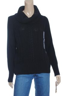 description new with tags new dkny jeans cable cowl neck sweater